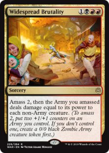 Widespread Brutality (foil)