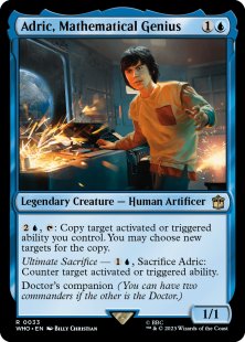 Adric, Mathematical Genius (foil)