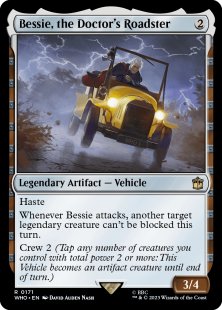 Bessie, the Doctor's Roadster (foil)