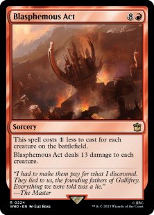 Blasphemous Act (foil)