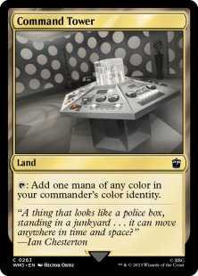 Command Tower (#263) (foil)