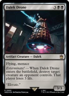 Dalek Drone (surge foil)