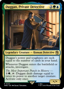 Duggan, Private Detective (foil)