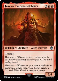 Iraxxa, Empress of Mars (surge foil)
