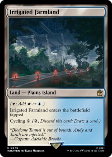 Irrigated Farmland (surge foil)