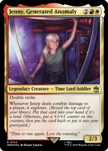 Jenny, Generated Anomaly (surge foil)