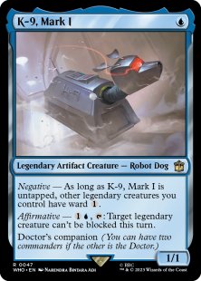 K-9, Mark I (foil)