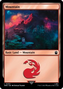 Mountain (#203) (foil)