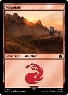 Mountain (#1162) (surge foil)