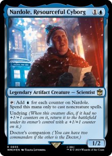 Nardole, Resourceful Cyborg (surge foil)