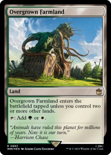 Overgrown Farmland (surge foil)