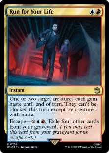 Run for Your Life (surge foil)