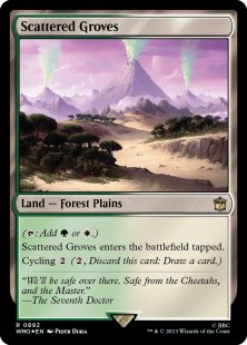 Scattered Groves (surge foil)