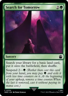 Search for Tomorrow (foil)