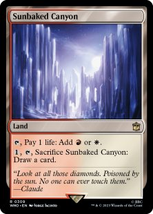 Sunbaked Canyon (foil)