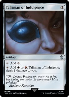 Talisman of Indulgence (surge foil)