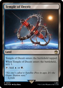 Temple of Deceit (surge foil)