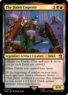 The Dalek Emperor (foil)