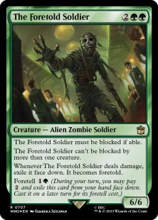 The Foretold Soldier (surge foil)