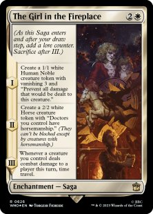 The Girl in the Fireplace (surge foil)