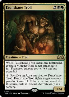 Faunsbane Troll (foil)