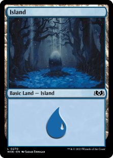 Island (#270) (foil)