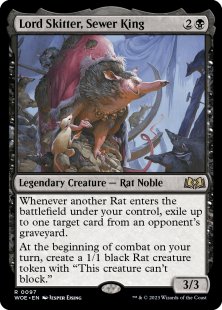Lord Skitter, Sewer King (foil)
