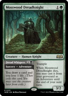 Mosswood Dreadknight (foil)