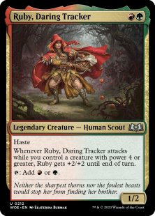 Ruby, Daring Tracker (foil)