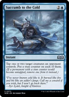 Succumb to the Cold (foil)