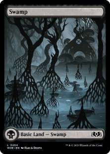 Swamp (#264) (foil) (full art)
