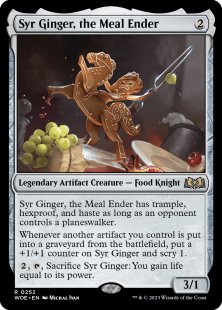 Syr Ginger, the Meal Ender (foil)