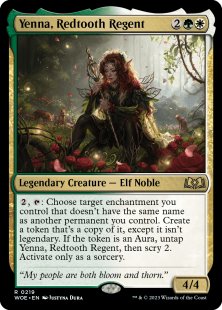 Yenna, Redtooth Regent (foil)