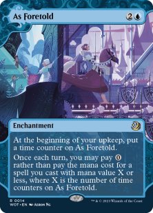 As Foretold (#14) (foil) (showcase)
