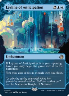 Leyline of Anticipation (foil) (showcase)