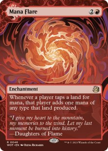 Mana Flare (foil) (showcase)