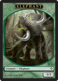 Elephant token (3/3)