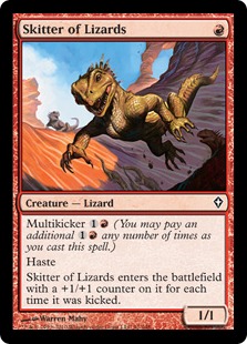 Skitter of Lizards (foil)