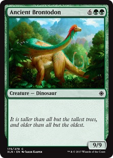 Ancient Brontodon (foil)