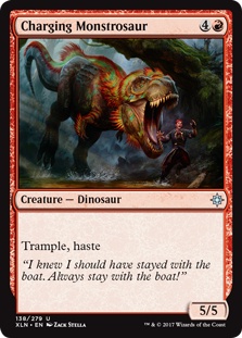 Charging Monstrosaur (foil)