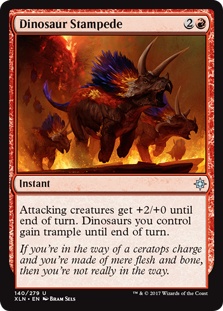 Dinosaur Stampede (foil)