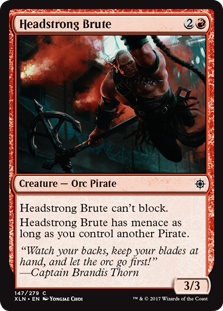 Headstrong Brute (foil)