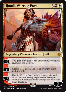 Huatli, Warrior Poet (foil)