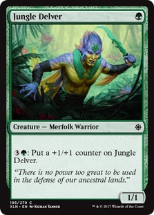 Jungle Delver (foil)