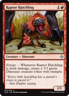 Raptor Hatchling (foil)