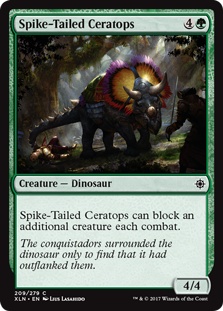 Spike-Tailed Ceratops (foil)