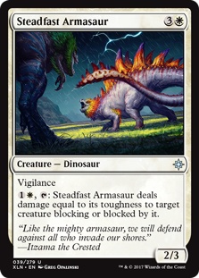 Steadfast Armasaur (foil)