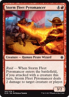 Storm Fleet Pyromancer (foil)