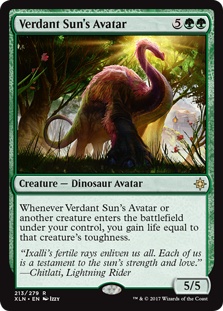 Verdant Sun's Avatar (foil)