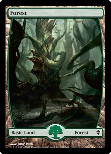Forest (2) (foil) (full art)